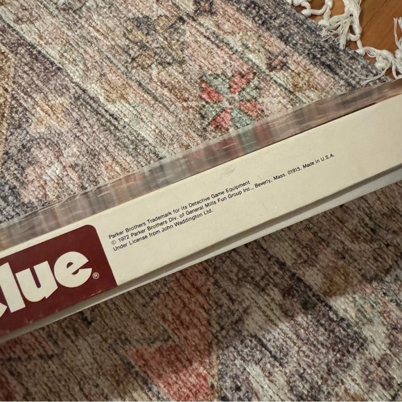 Vintage Parker Brothers 1972 CLUE Board Game - Picture 5 of 7